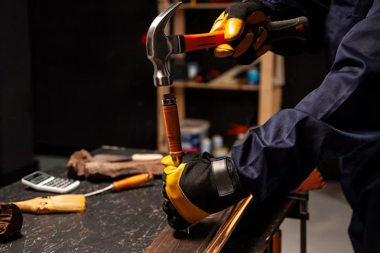 Professional handyman website with CRM system integration for handyman businesses